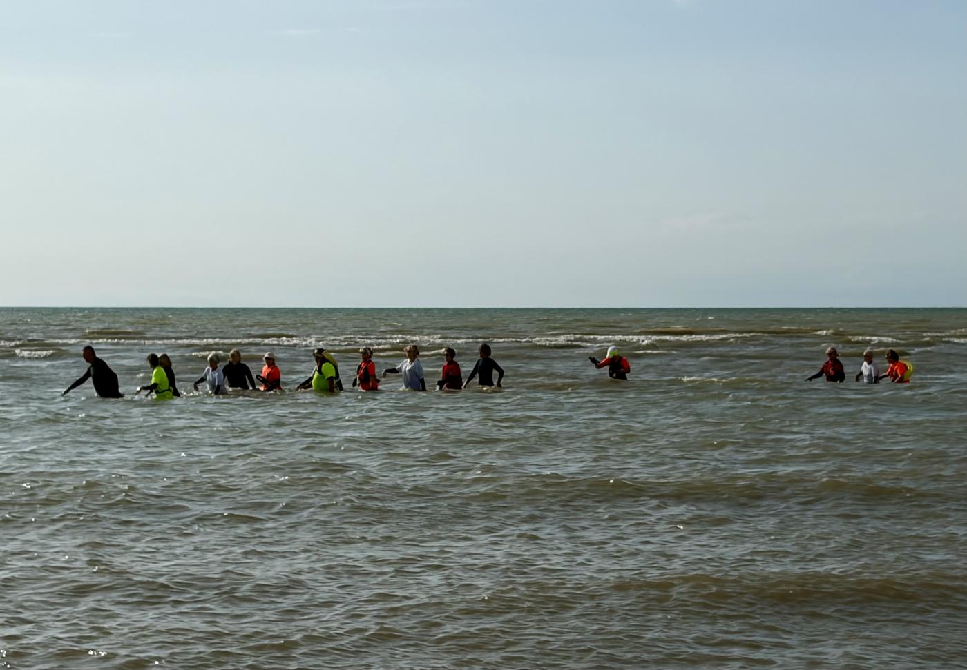 Longeurs en file dans la mer – 31 juillet 2026 Merlimont